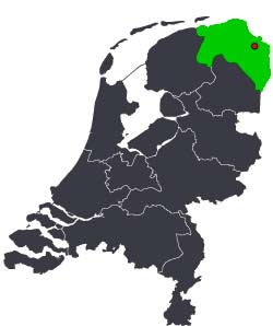 Nieuwolda Provincie Groningen Nederland